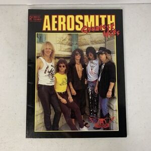 Aerosmith Greatest Hits Sheet Music Song Book Revised Edition